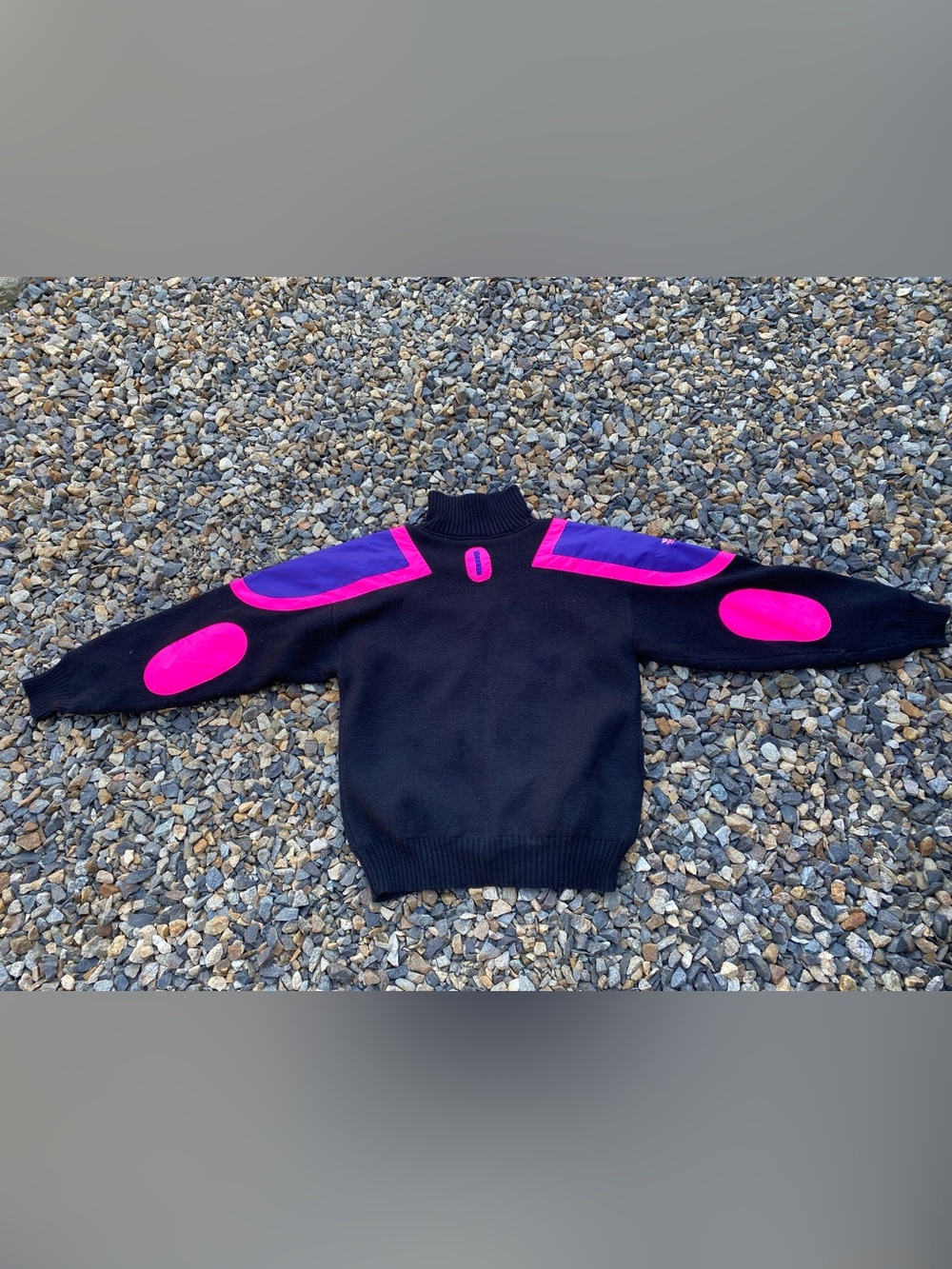 Rossignol Vintage 80’s 90’s Ski Sweater w Nylon Shell Lining - Picture 6 of 8
